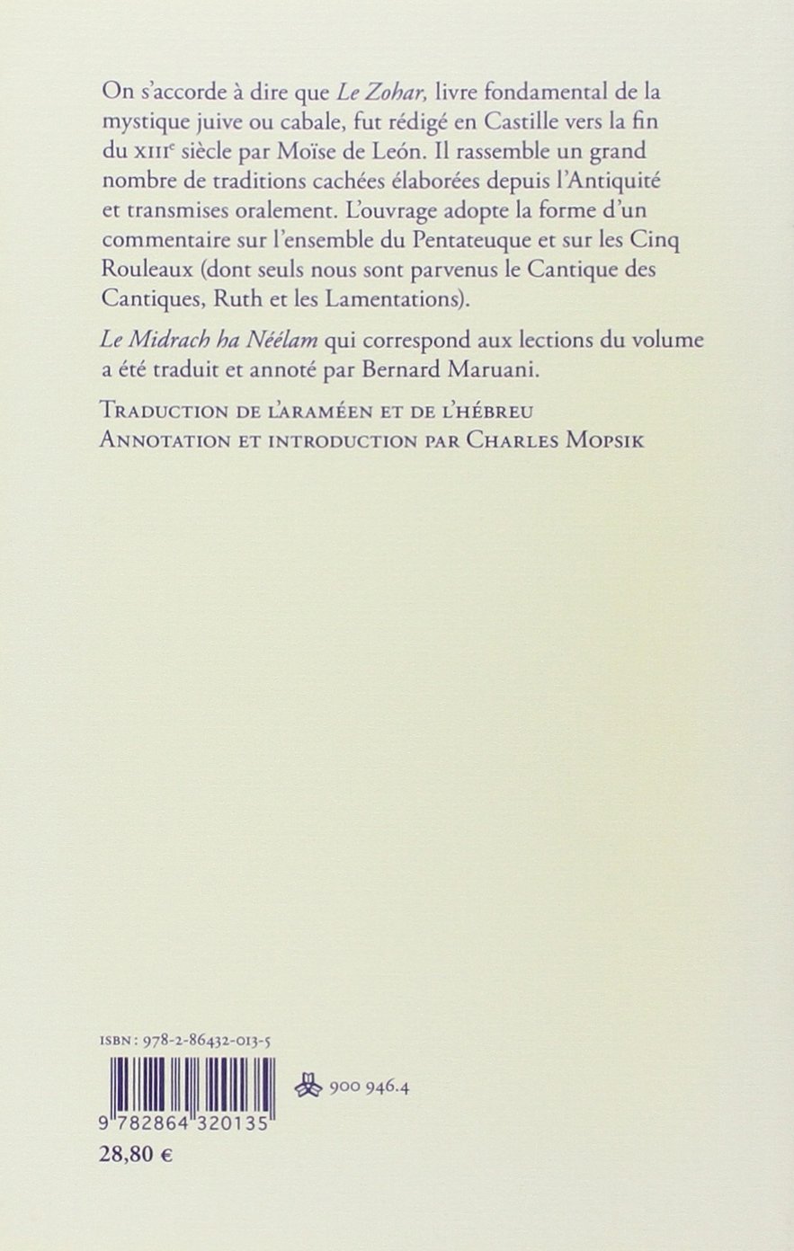 Le Zohar, tome 1