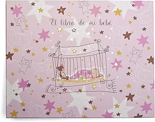 Libro de mi bebé de Color Rosa Cuna