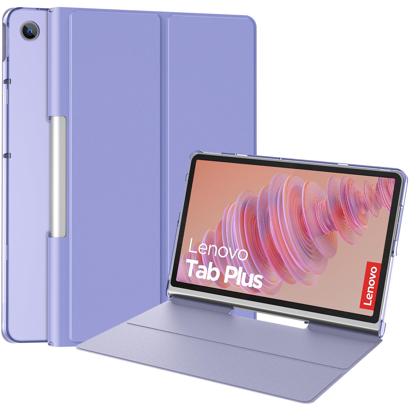 ProCase Hülle für 11.5'' Lenovo Tab Plus 2024, Schutzhülle Case Smart Cover- Lila
