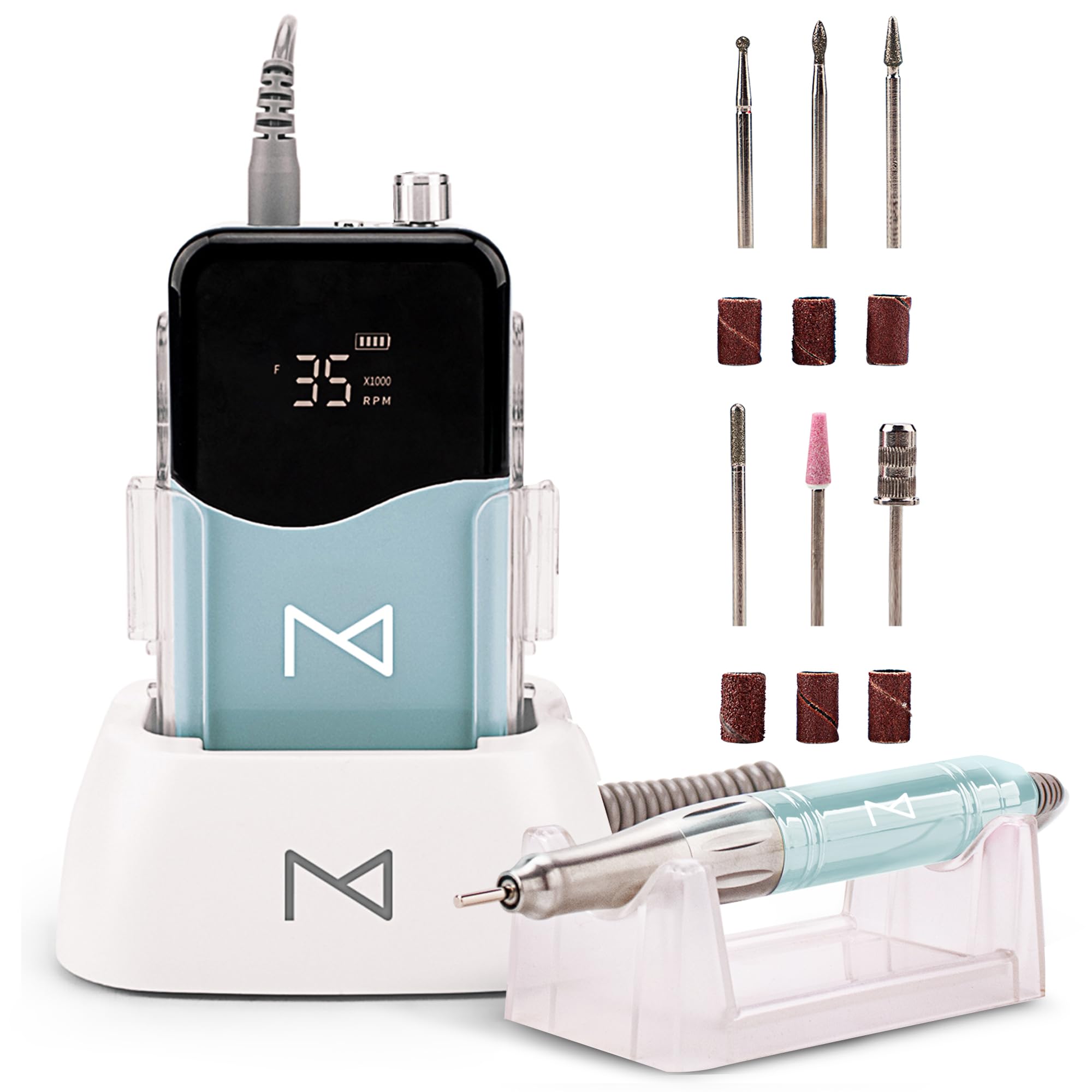 Amazon.com: M Mase- Professional Nail Drill Machine - Coreless 2
