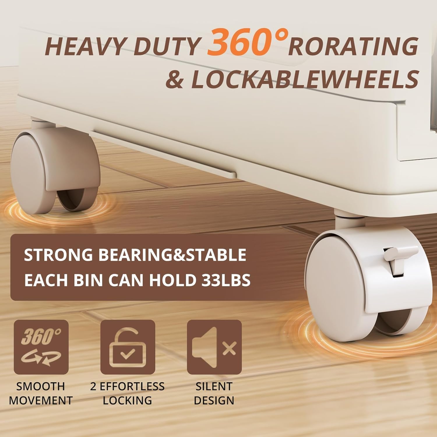 255QT Extra Large Lockable Stackable Storage Bins with Lids, 4-Tier Collapsible Plastic Storage Cabinet on Wheels, Foldable Closet Organizer for Blankets Bedroom Dorm Home Office Organization