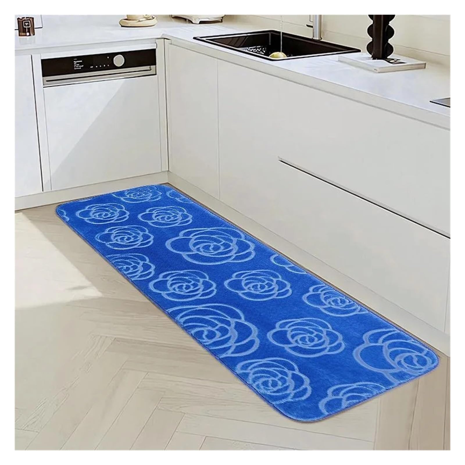 Tapis en mousse à mémoire de forme super doux pour couloir et bain