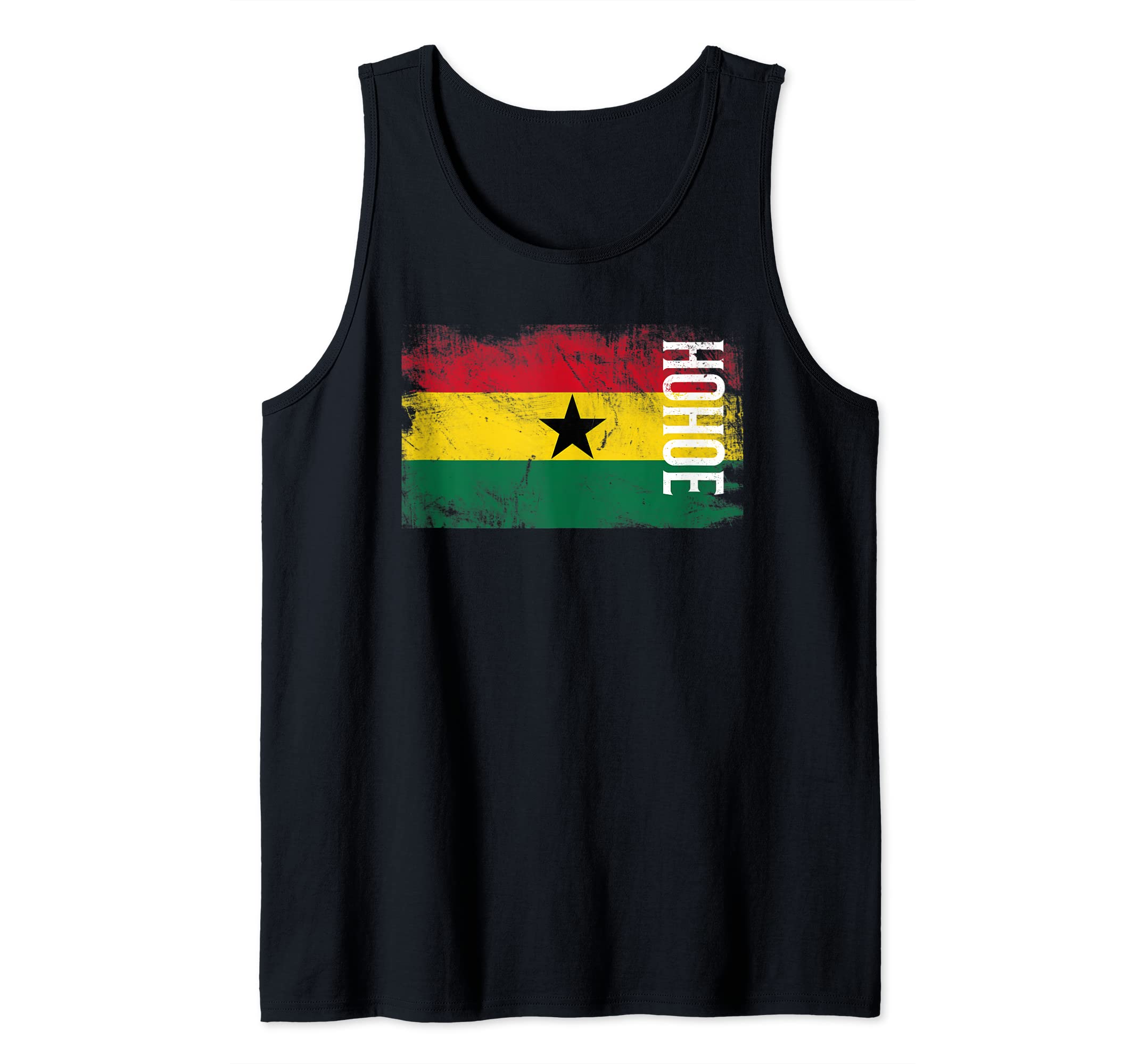 Hohoe Ghana Flag Shirt For Ghanaians Men, Women, Kids Tank Top