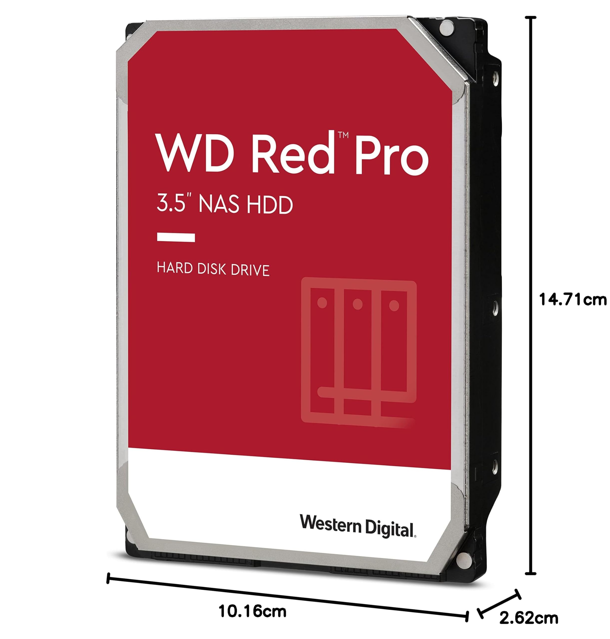 Western Digital WD101KFBX - Disco duro interno de 10 TB, color gris, 3.5 pulgadas