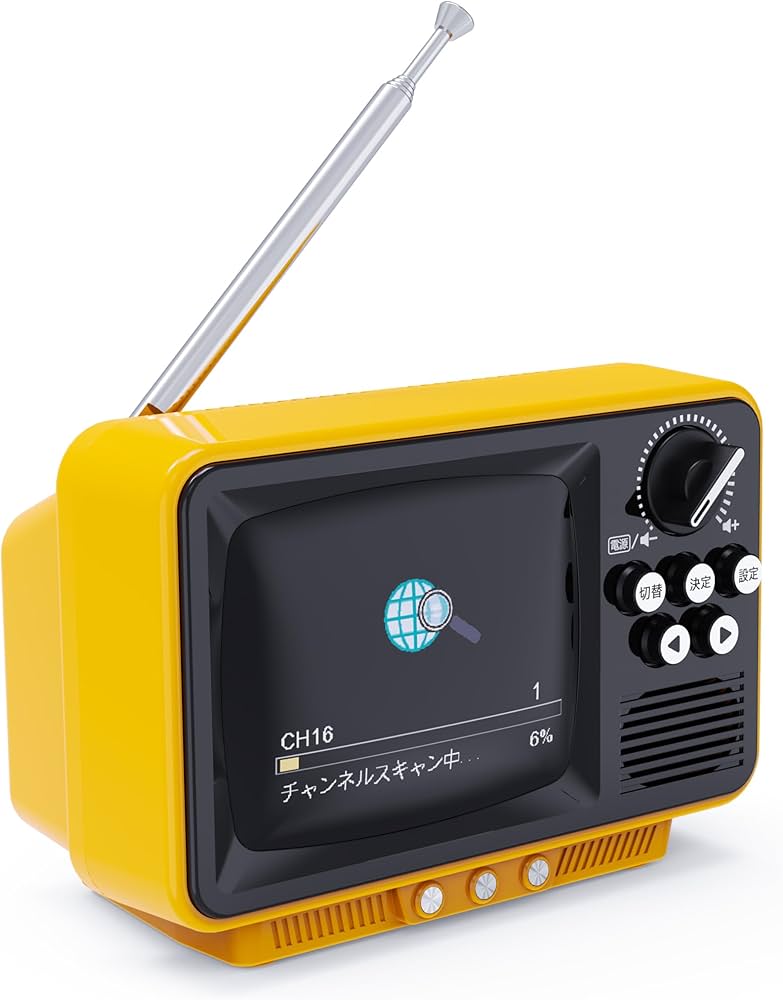 Amazon.co.jp: WINTECH(ウィンテック) 【レトロデザインワンセグテレビ