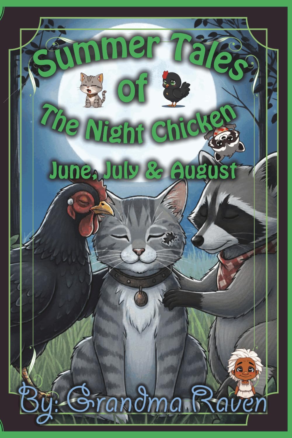 Summer Tales of the Night Chicken: 92 Bedtime Stories for the Golden Season. A Low-Stimulation Collection for a Peaceful Night (Volume 2) (The Year of the Night Chicken)