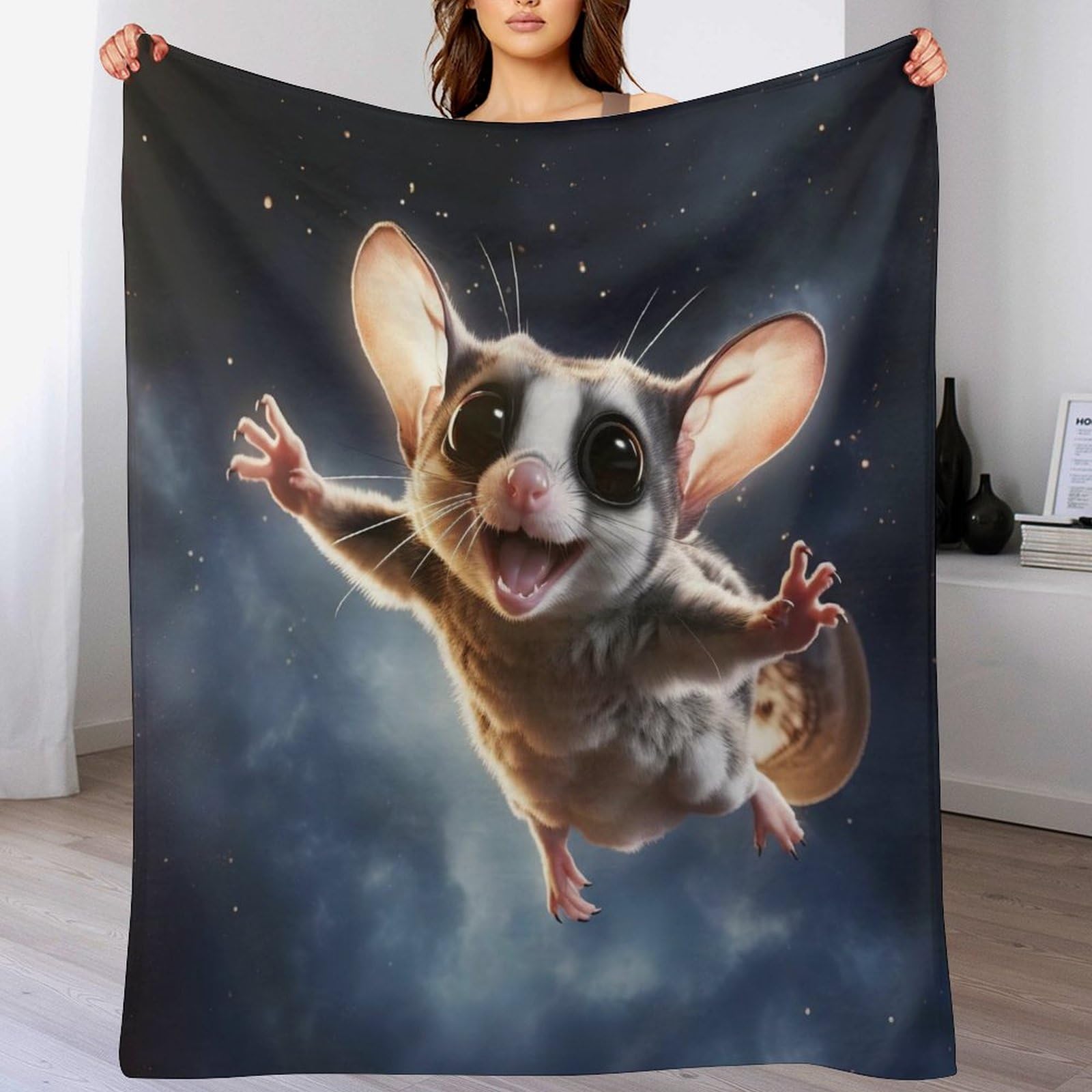 Manta de franela para sofá de 150x200 cm lavable