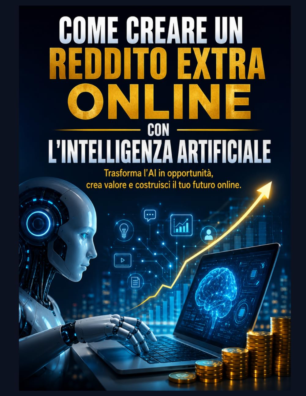 Come creare un reddito online con l'Intelligenza Artificiale: Trasforma l'AI in opportunità, crea valore e costruisci il tuo futuro online