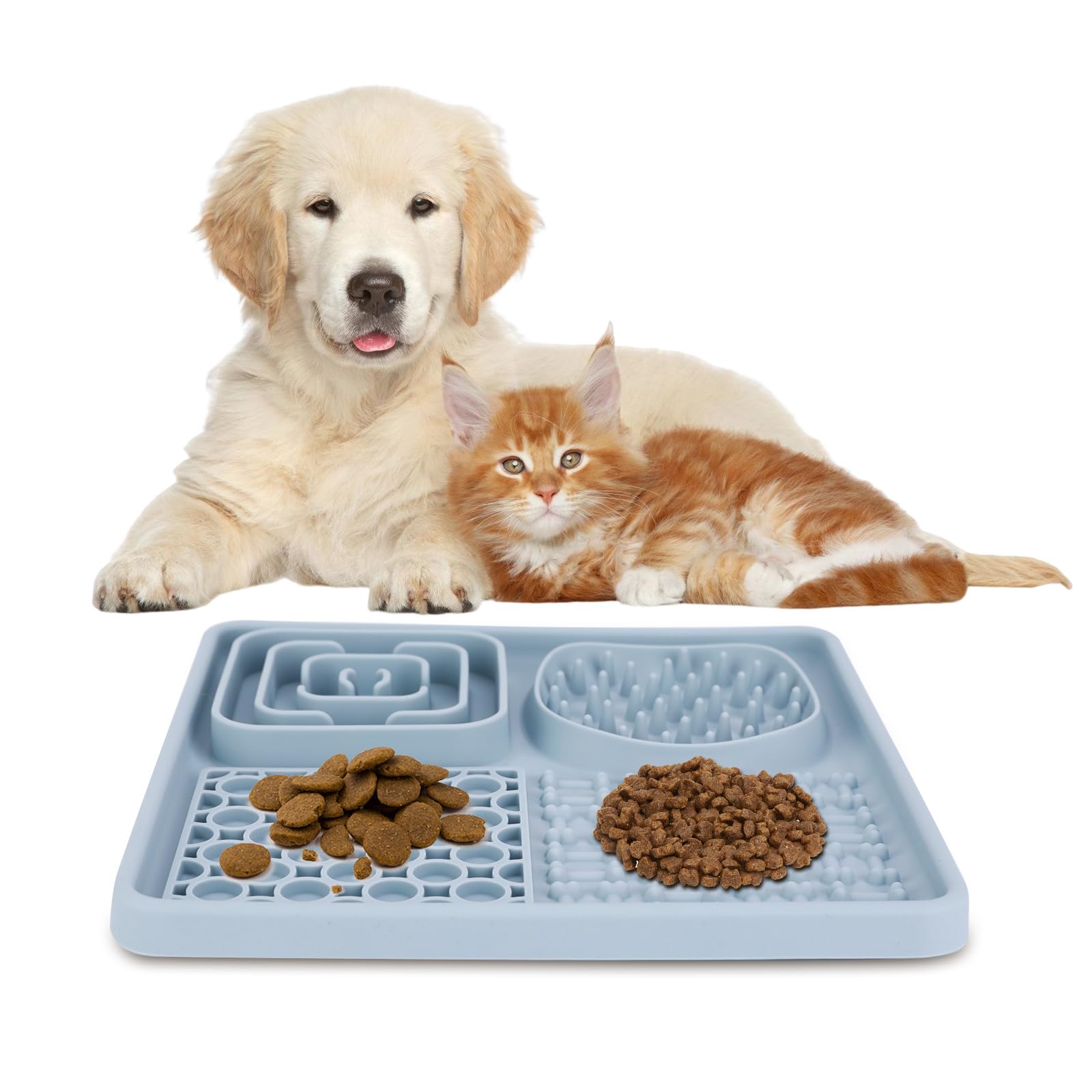 Tappetino Leccare Per Cani E Gatti - Con Ventose, Anti Ansia E Slow Feeding - Foto 2