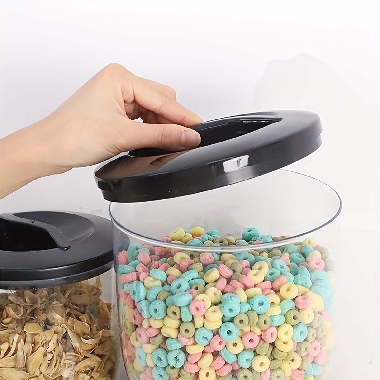Distributori di Cibo, contenitori per Alimenti, Macchine per Farina d'avena a Doppio Controllo, Serbatoio per Cereali da Cucina, Serbatoio per Snack di Frutta secca d'avena per CER