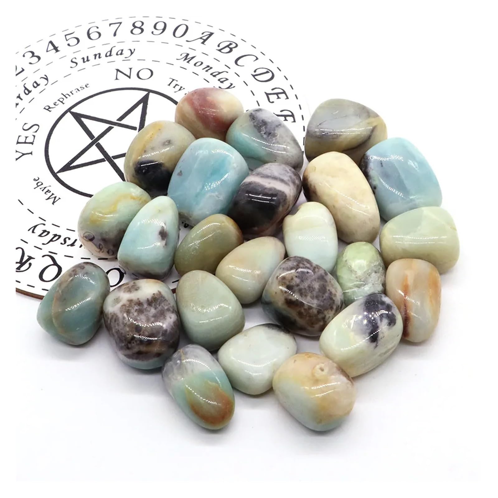Ghiaia per Acquari Pietre di Ghiaia for acquari, Cristalli Irregolari, Pietre Reiki, Sfusa, preziose levigate, Decorazioni for la casa, Regalo for(1000g)