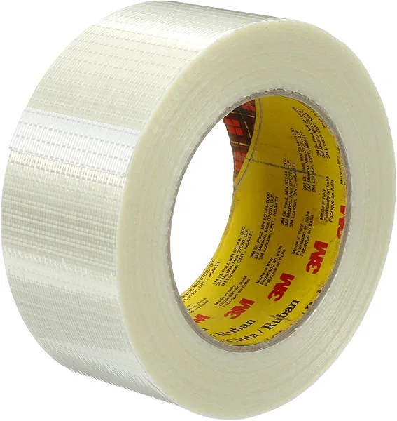 Scotch Bi-Directional Filament Tape 8959 Transparent, 50 mm x 50 m (Pack of 1)