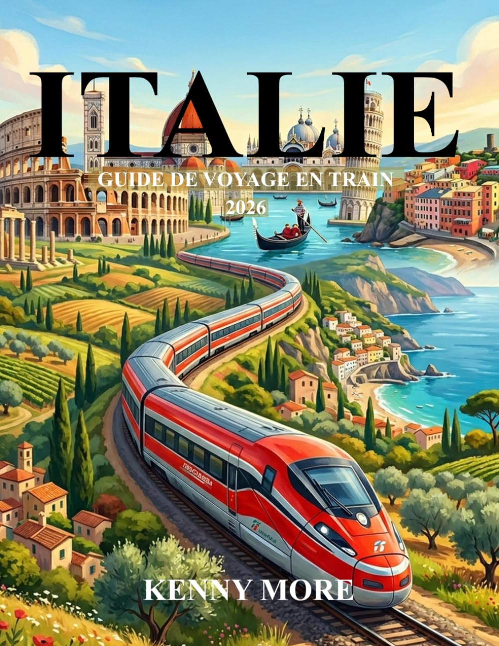 ITALIE GUIDE DE VOYAGE EN TRAIN 2026: Guide complet pour un premier voyage : itinéraires, circuits touristiques, billets, villes, cartes et conseils d’initiés
