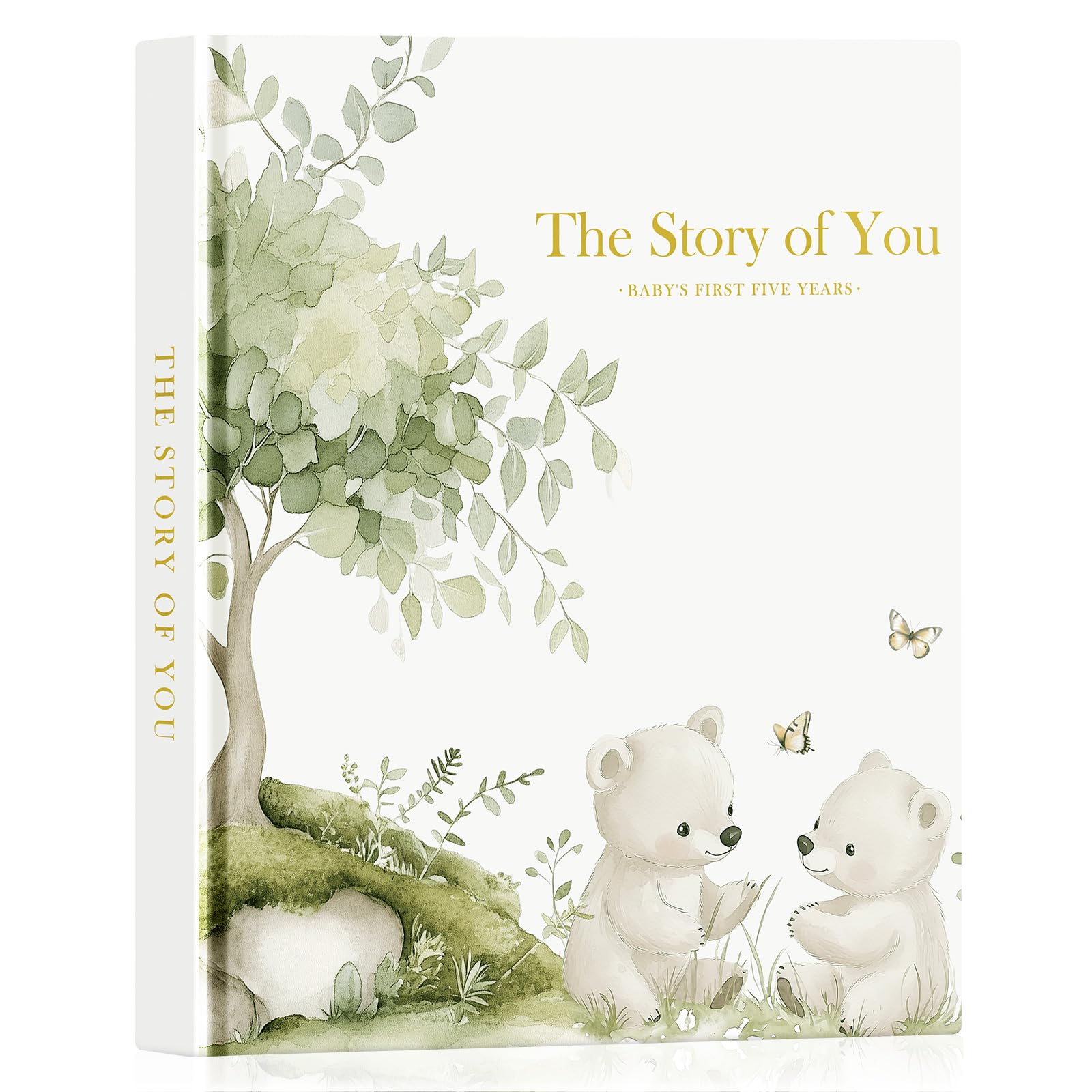 Lanpn Baby Memory Book for Boy Girl, The Story of You