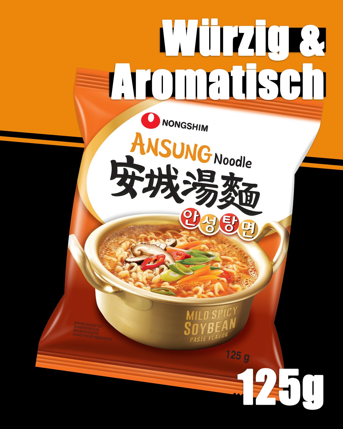 Nong Shim - Instant Nudeln Ansungtangmyun - Multipack (20 X 125 GR)
