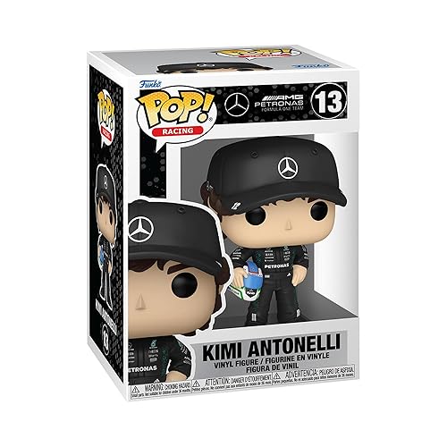 Funko Pop! Racing: Kimi Antonelli - Mercedes-Benz Racing - Collectable Vinyl Figure - Gift Idea - Official Merchandise - Toys for Kids & Adults - Sports Fans - Model Figure for Collectors and Display