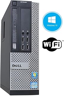 Dell Optiplex 790 SFF Desktop Business Computer PC - Intel Core i5-2400 3.10GHz 8GB DDR3 RAM 128GB SSD DVD Windows 10 Professional (Renewed)