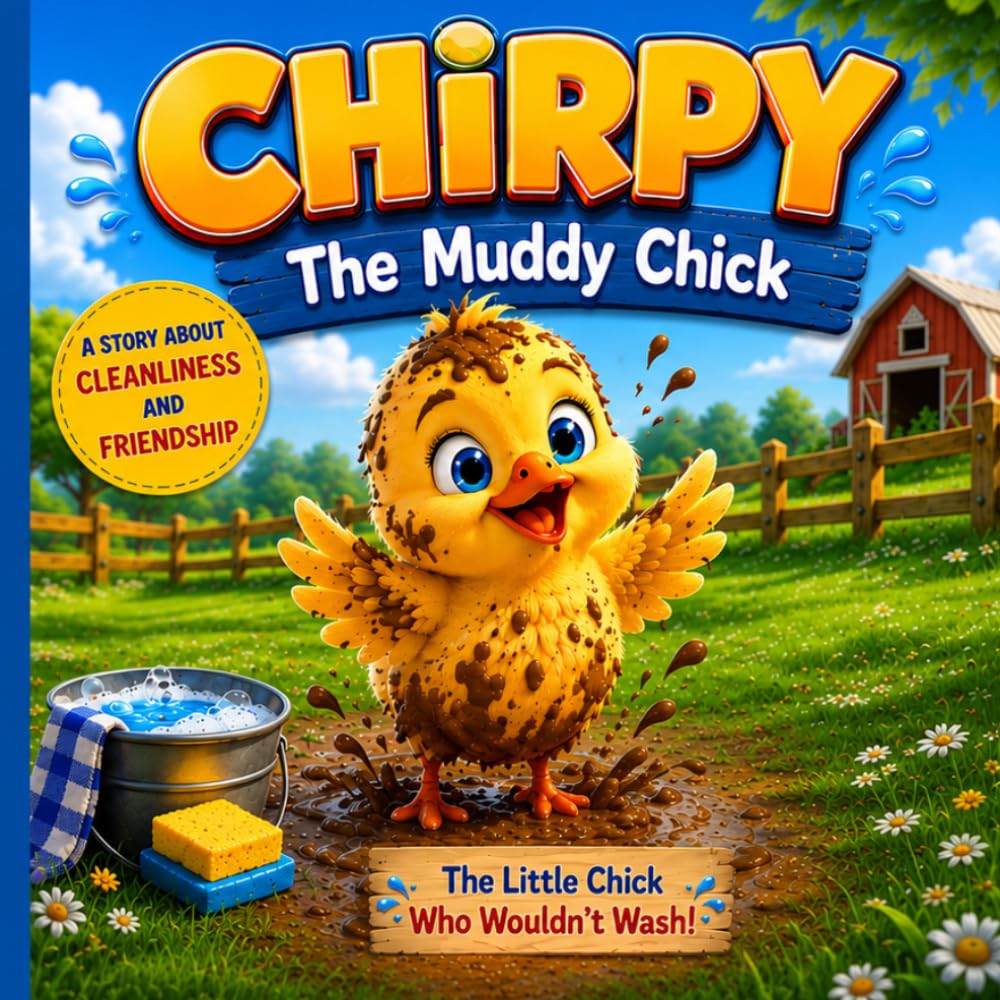 Chirpy The Muddy Chick: A Fun Children's Book About Cleanliness, Healthy Habits and Friendship