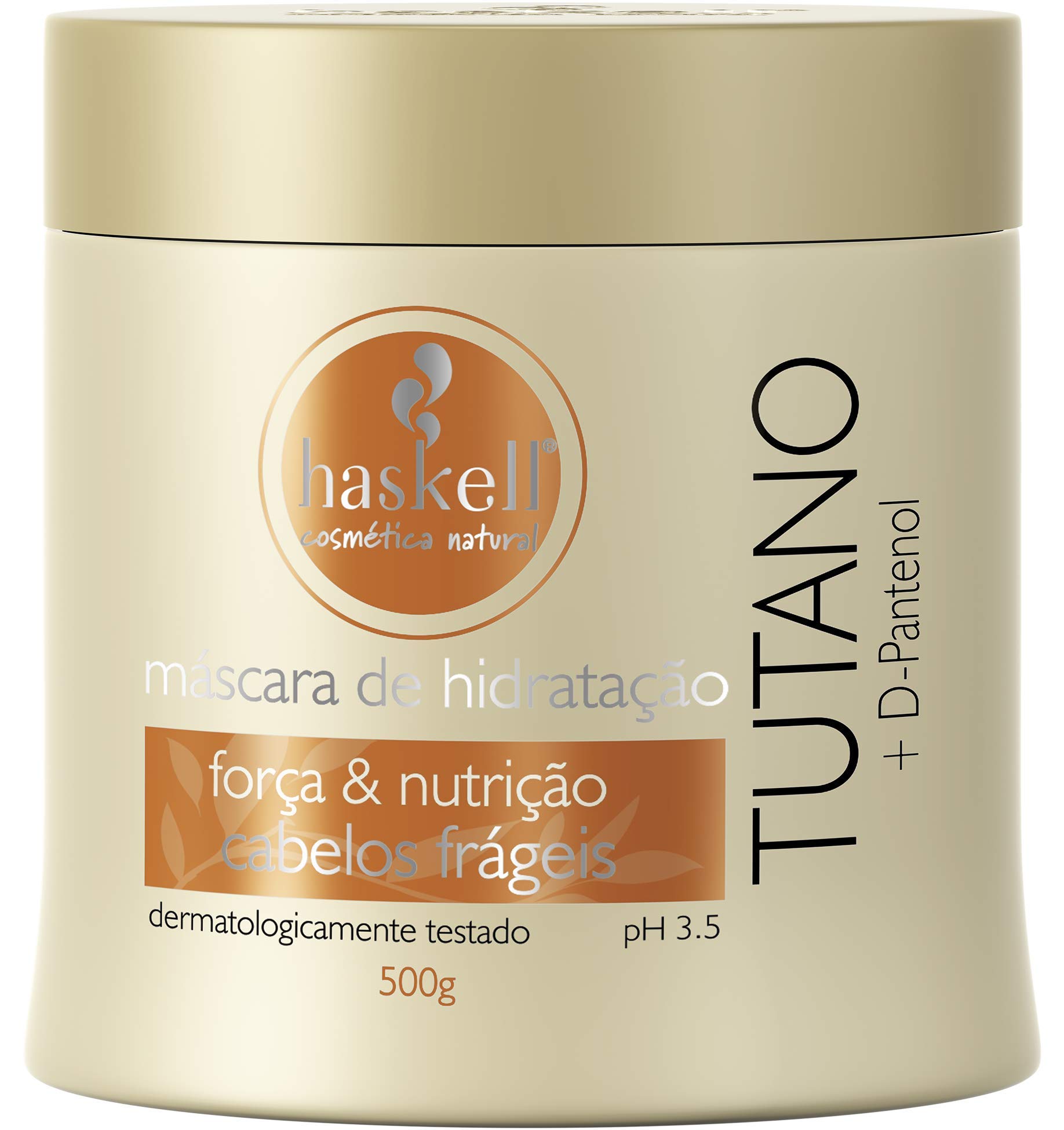 HaskellLinha Tutano - Mascara de Hidratacao Forca e Nutricao 500 Gr - (Marrow Collection - Moisturizing Strenght and Nutrition Mask Net 17.63 Oz)