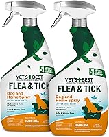Vista 38 de Vet’s Best Indoor Flea and Tick Spray – Dog Flea and Tick Treatment for Home, Plant-Based Formula with Natural Oils, Kills Fleas, Eggs & Ticks on