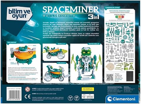 Clementoni Robotik Laboratuvarı Space Miner