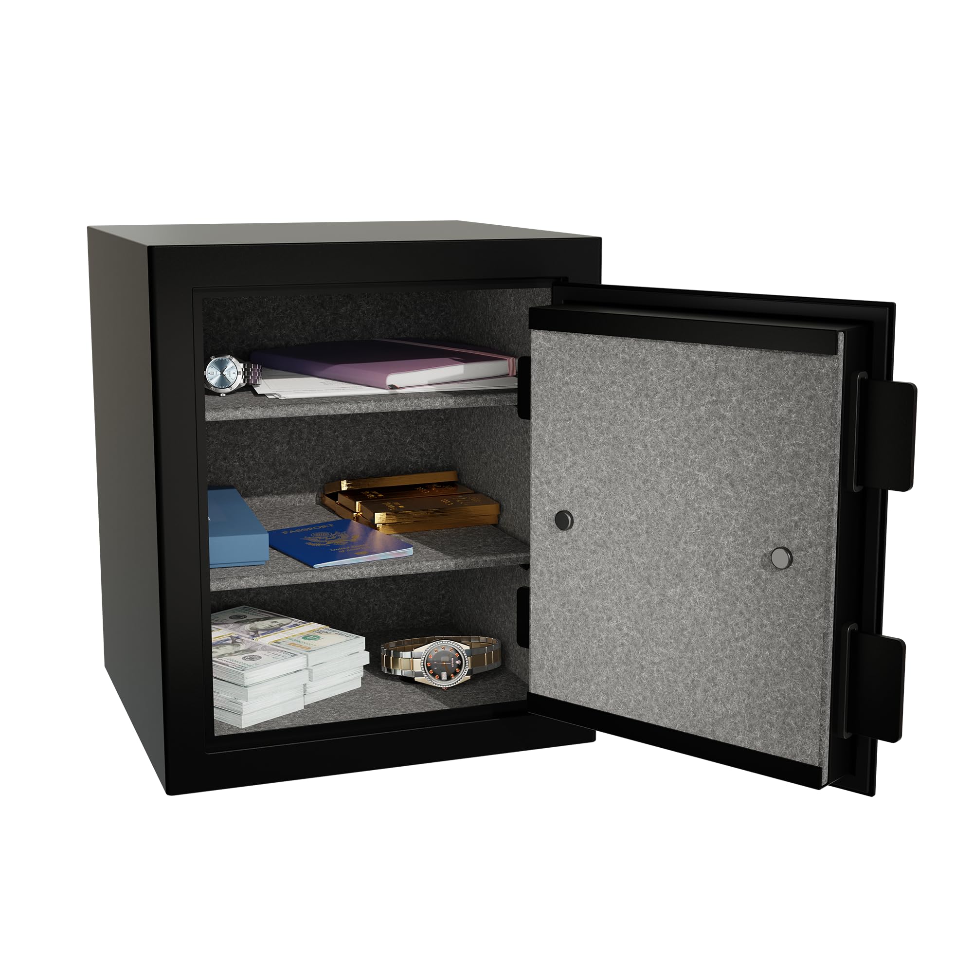 Sanctuary Onyx 1.01 cu. Ft. Fireproof Home and Office Safe with