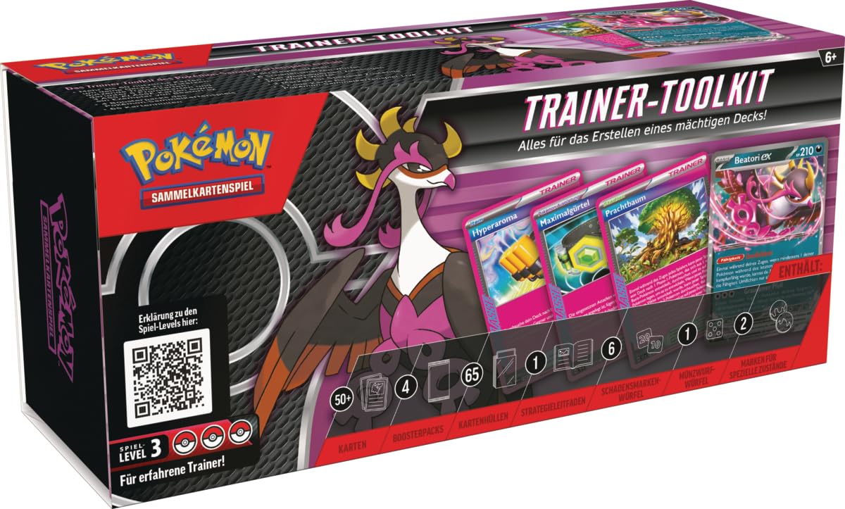 Pokémon - Kolekcjonerska gra karciana: zestaw narzędzi treningowych (ponad 50 przydatnych kart, 4 pakiety Booster i wiele więcej)