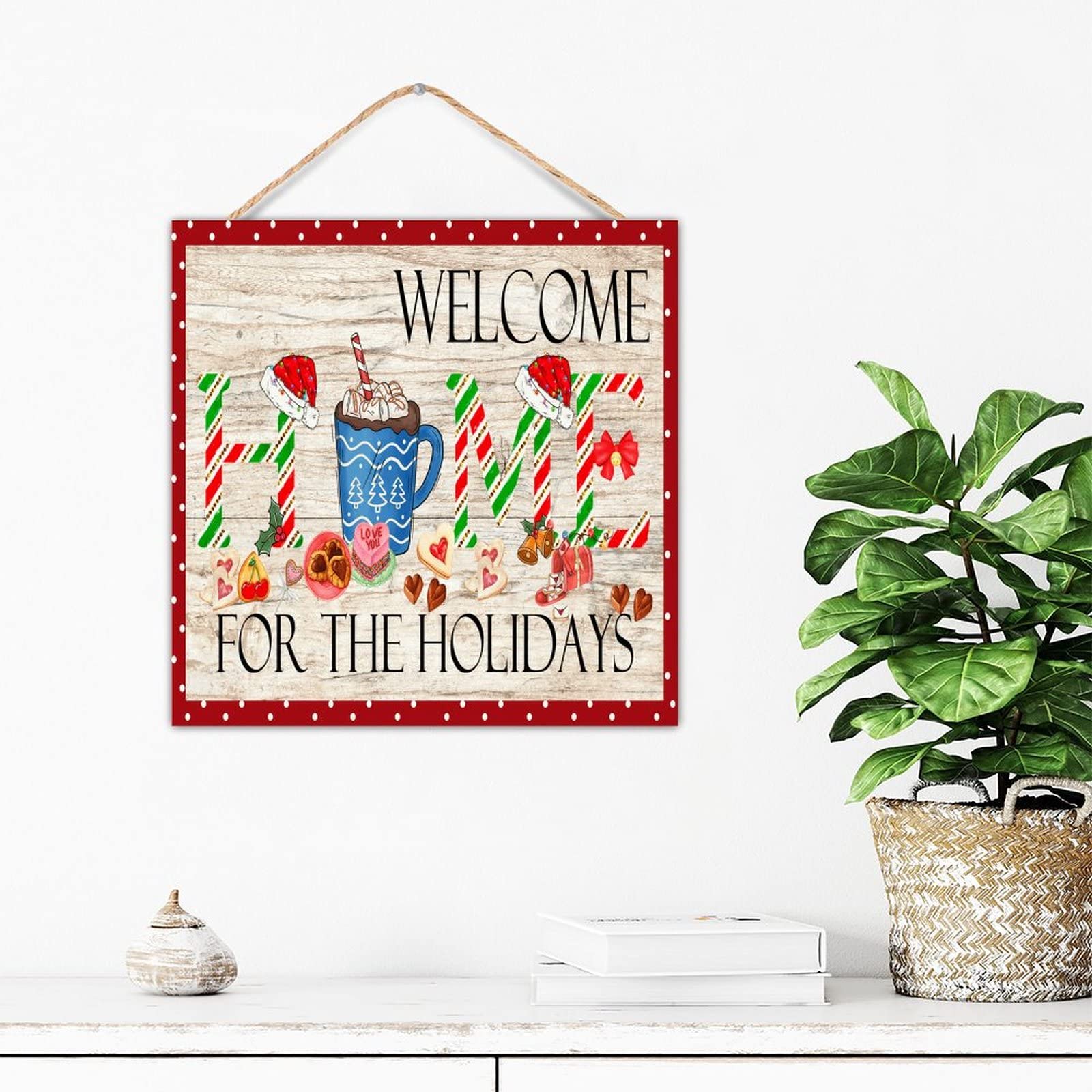 Plaque murale en bois personnalisée pour réveiller un mur blanc triste