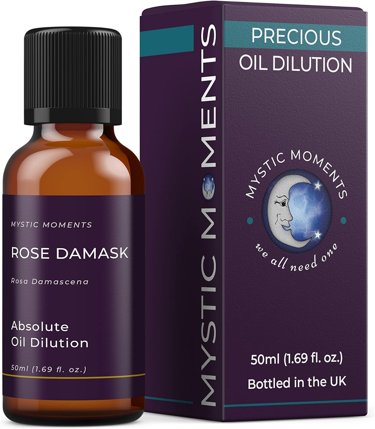 Rose Damask Absolute Oil Dilution - 50ml - 3% Jojoba Blend