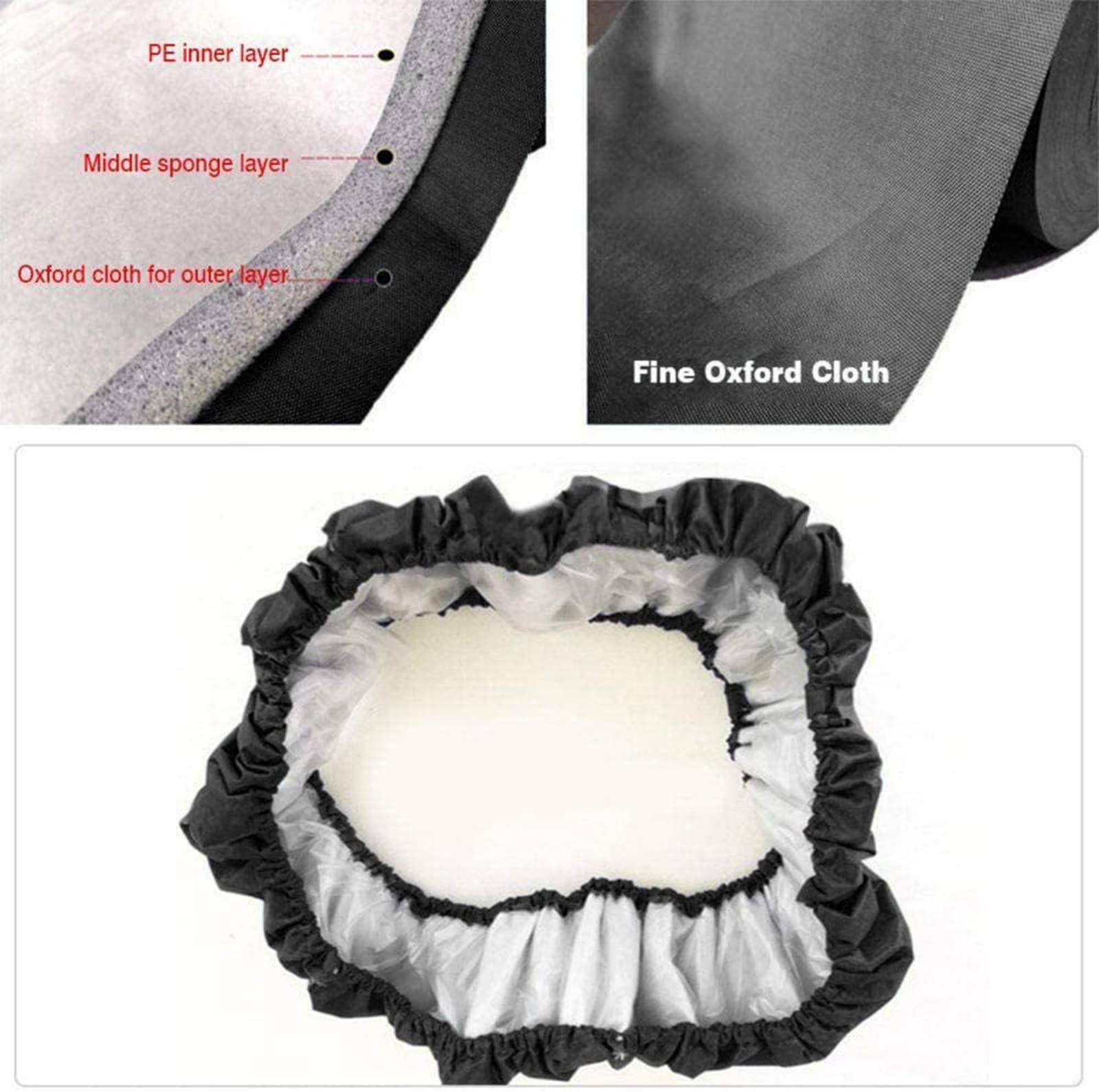 Molla Trampolino, Accessori Trampolino, Tappetino Sicurezza Ricambio Trampolino, coperture Molle in Tessuto Oxford Trampolino, Protezioni Bordi Sicurezza antistrappo telai Rotondi, Accessori trampoli
