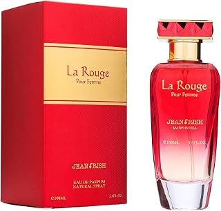 Jean Rish La Rouge,Vanilla, Eau de Parfum, Perfume for Women, 100ml/3.4oz