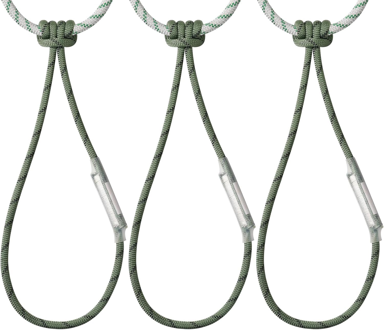 10mm Nylon-Prusikschlinge, Vor Seon– 23 kN/5171 lb Bruchlast, Unisex Prusik Schlinge Ideal für den täglichen Gebrauch beim Baumschnitt (10mm, 60cm)