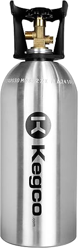 Kegco Cilindro de Co2 Tanque de Aluminio de 10 lb