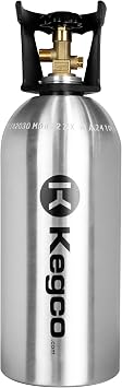 Kegco 10 lb. Aluminum Tank Co2 Cylinder empty