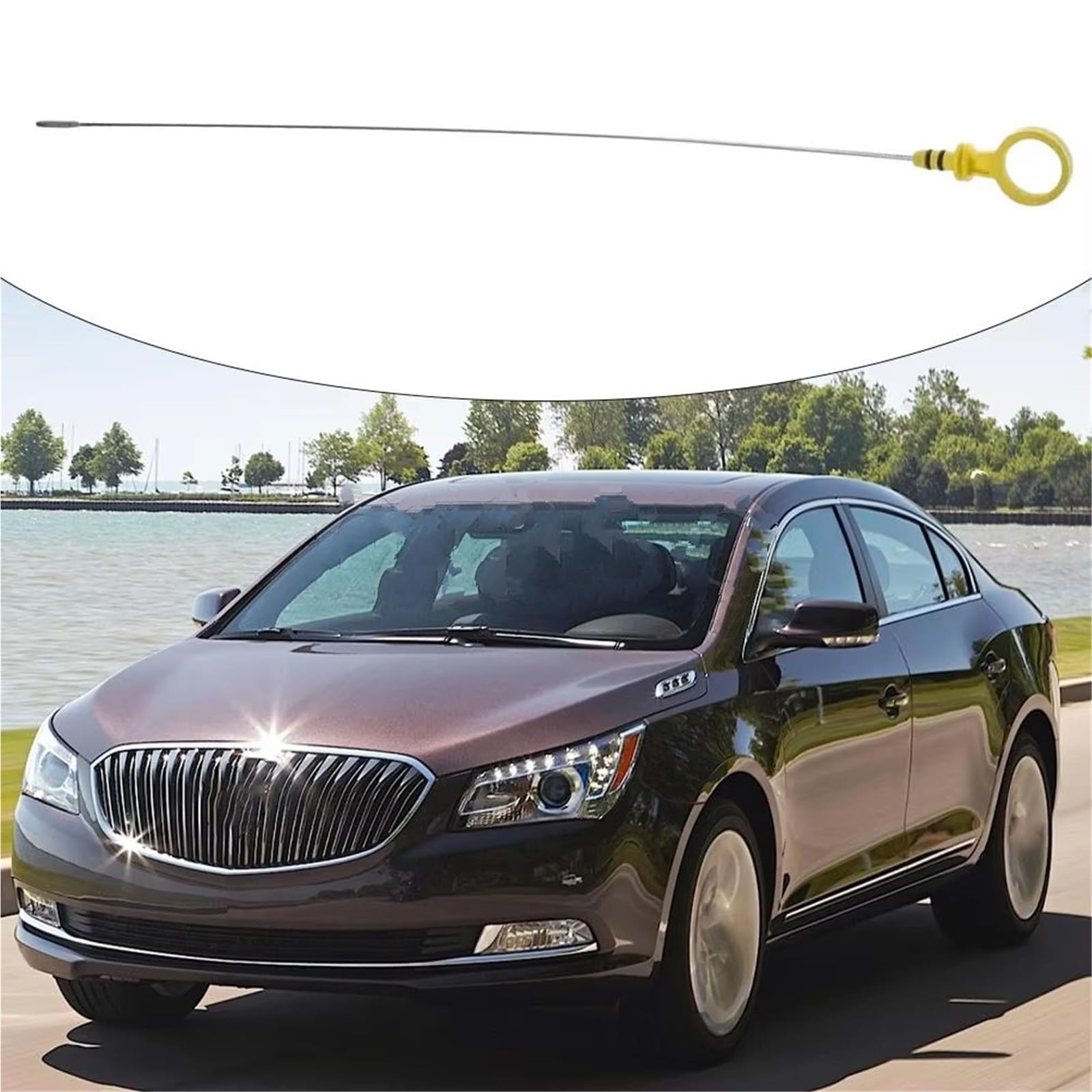Asta di Livello Olio Motore per Chevrolet Cobalt 2009 2010 Equinox 2010 2011 2012 2013 2014 2015 2016 2017 Accessori per Asta di Livello Olio Motore