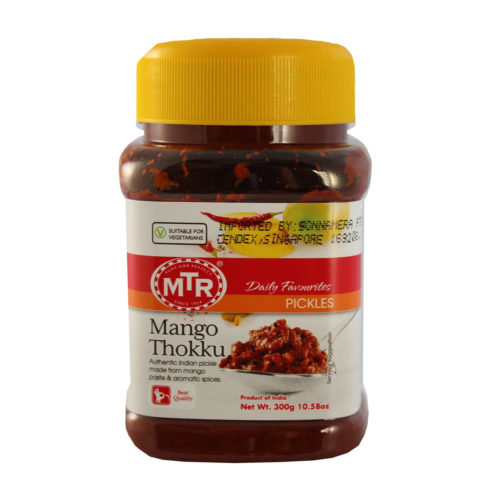 Ajo Encurtido MTR (300g) (Mango Thokku)