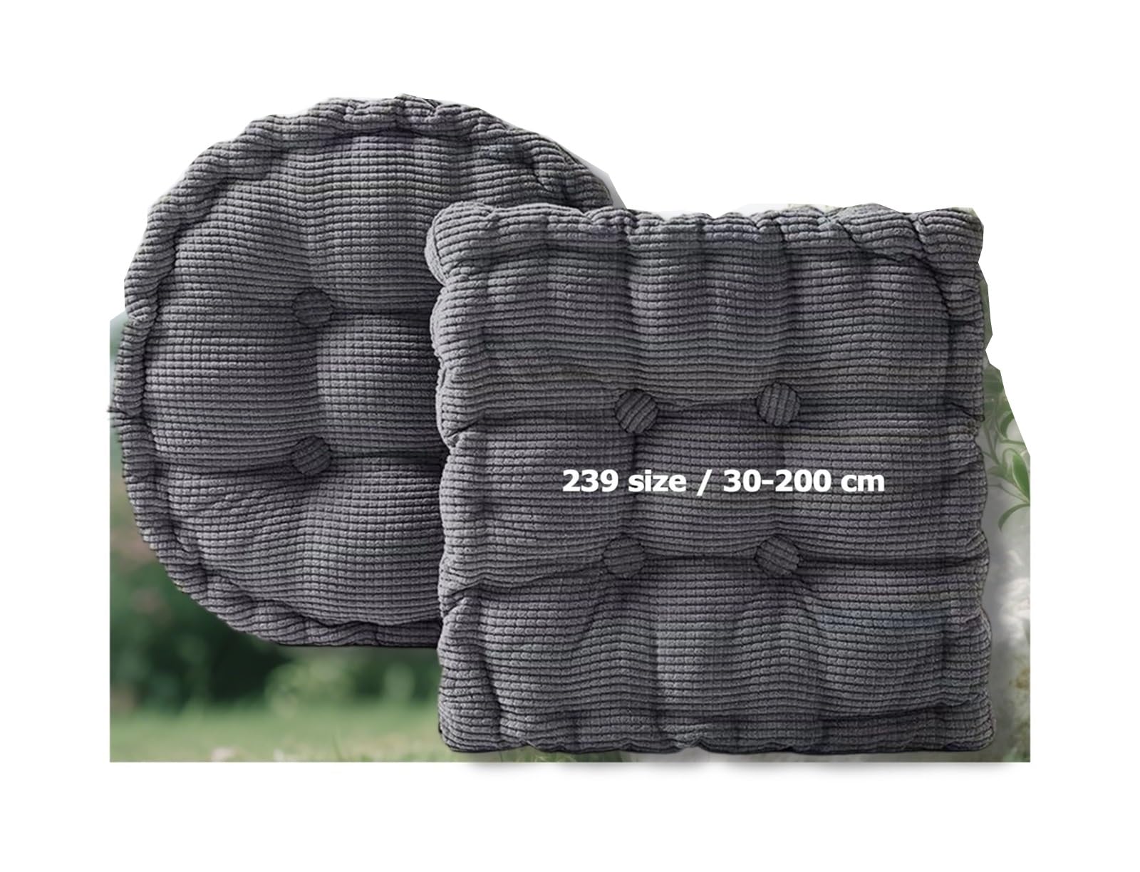 Coussin Siège Bureau Gaming Siege Voiture Jardin Coussins Pour Balançoire Matelas De Sol Exterieur Epais Plage Housse Carrée Chaise Capitonné Banc