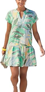 Women's Flounce Hem Shift Dress