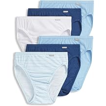 Jockey Womens Underwear 100% Cotton Elance French Cut - 6 Pack