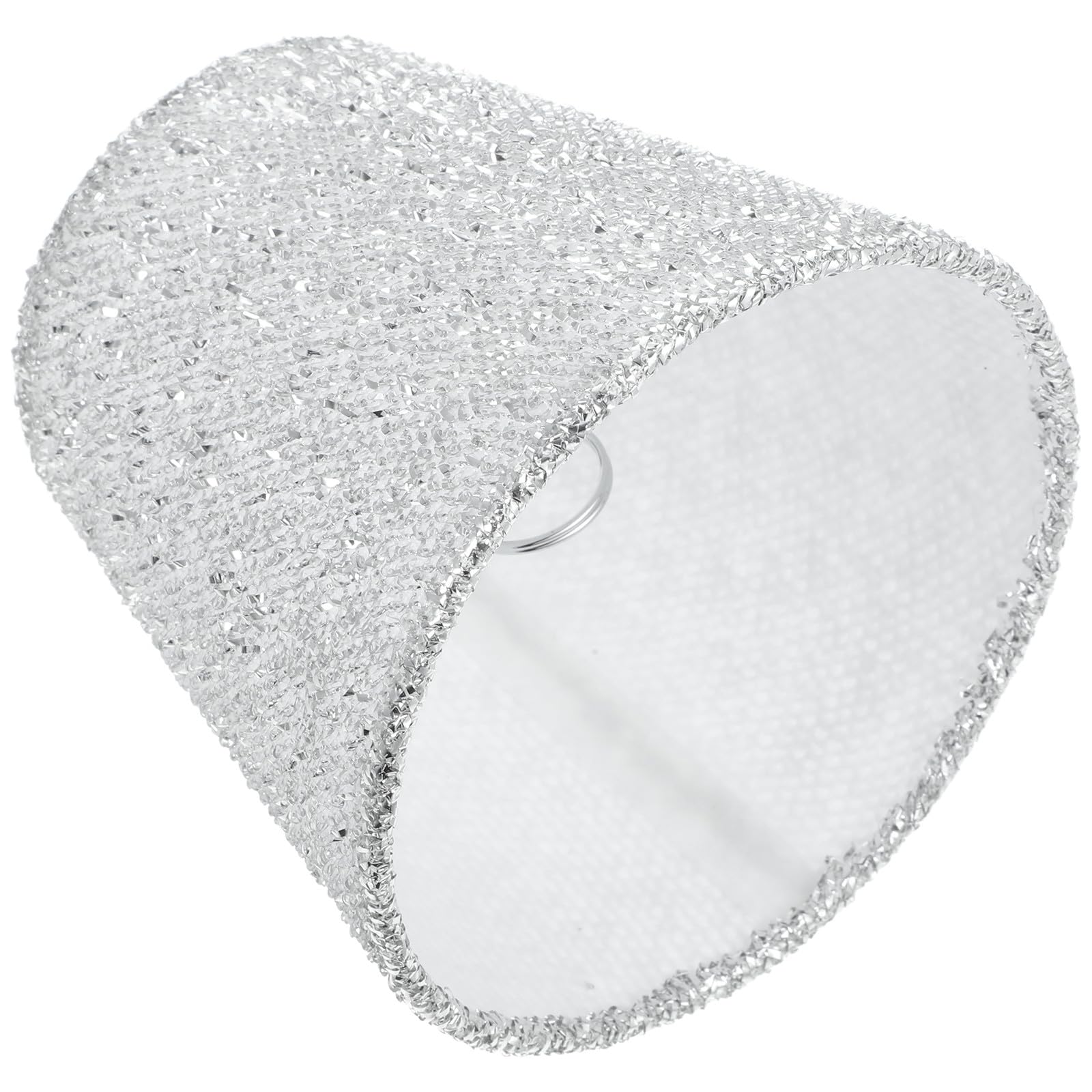 Pantalla para Lámpara de Mesa de Tela Decorativa Portalámparas E14, Resistente Diseño Sencillo para Lámparas de Pie y Escritorio en Dormitorio u Oficina