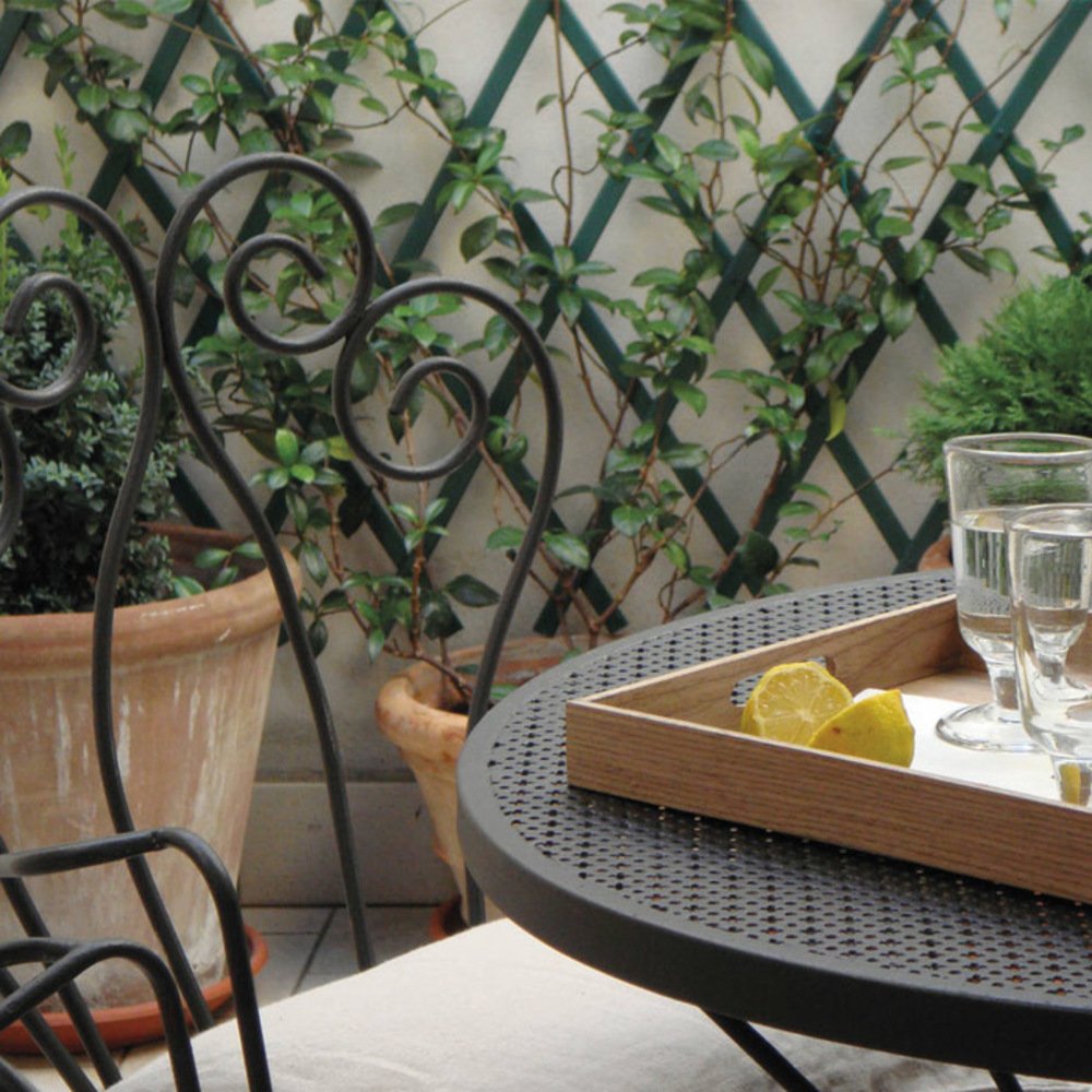 VERDELOOK | Traliccio Estensibile in Legno, 150x200 cm, Verde, Decorazioni Terrazza, Sostegno per Piante Rampicanti