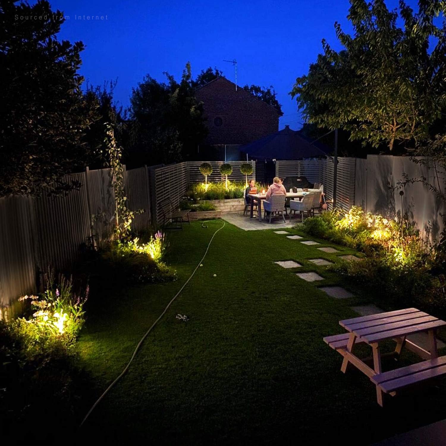 Tech Deals 🔥 LEONLITE LED Landscape Lighting Low voltage Pathway Lights 2-in-1, 12-24V AC/DC, IP65 Waterproof, UL Listed, 4.5W 3000K Warm White, Cast-Aluminum Housing, for Lawn, Garden, Path, Bush, Yard, Pack of 6