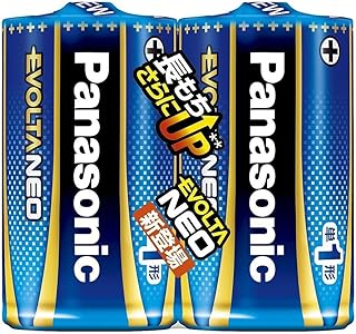 （まとめ買い） パナソニック エボルタNEO単1形 アルカリ乾電池 2本シュリンクパック LR20NJ/2SE 【×3】