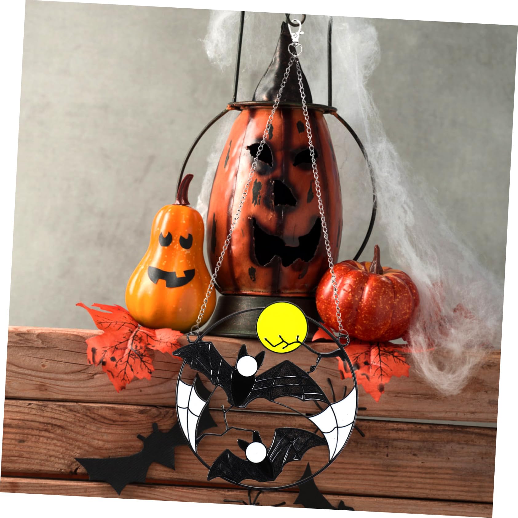 Alipis 5 Pezzi Proposti Decorazioni Per La Casa Con Ciondolo A Forma Di Pipistrello Per La Casa Decorazioni Di Halloween Per Interni Pipistrello Di Halloween Da Appendere Ornamento