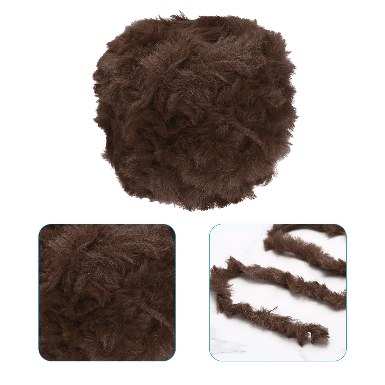PATIKIL 70yds Faux Fur Yarn - Image 3