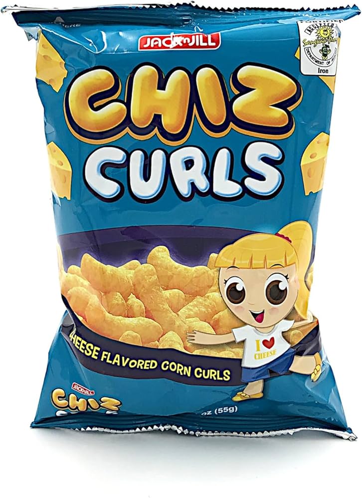 Amazon.com: Jack n Jill Chiz curls cheese flavored 55g