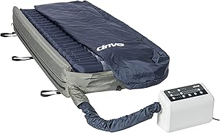 Drive Medical LS9500N PreserveTech Lateral Rotation System with On Demand Low Air Loss, Control Unit Included, 2" Foam Base, 10" High Side Air Bolsters, Adjustble Turning Cycles, Removable Cover