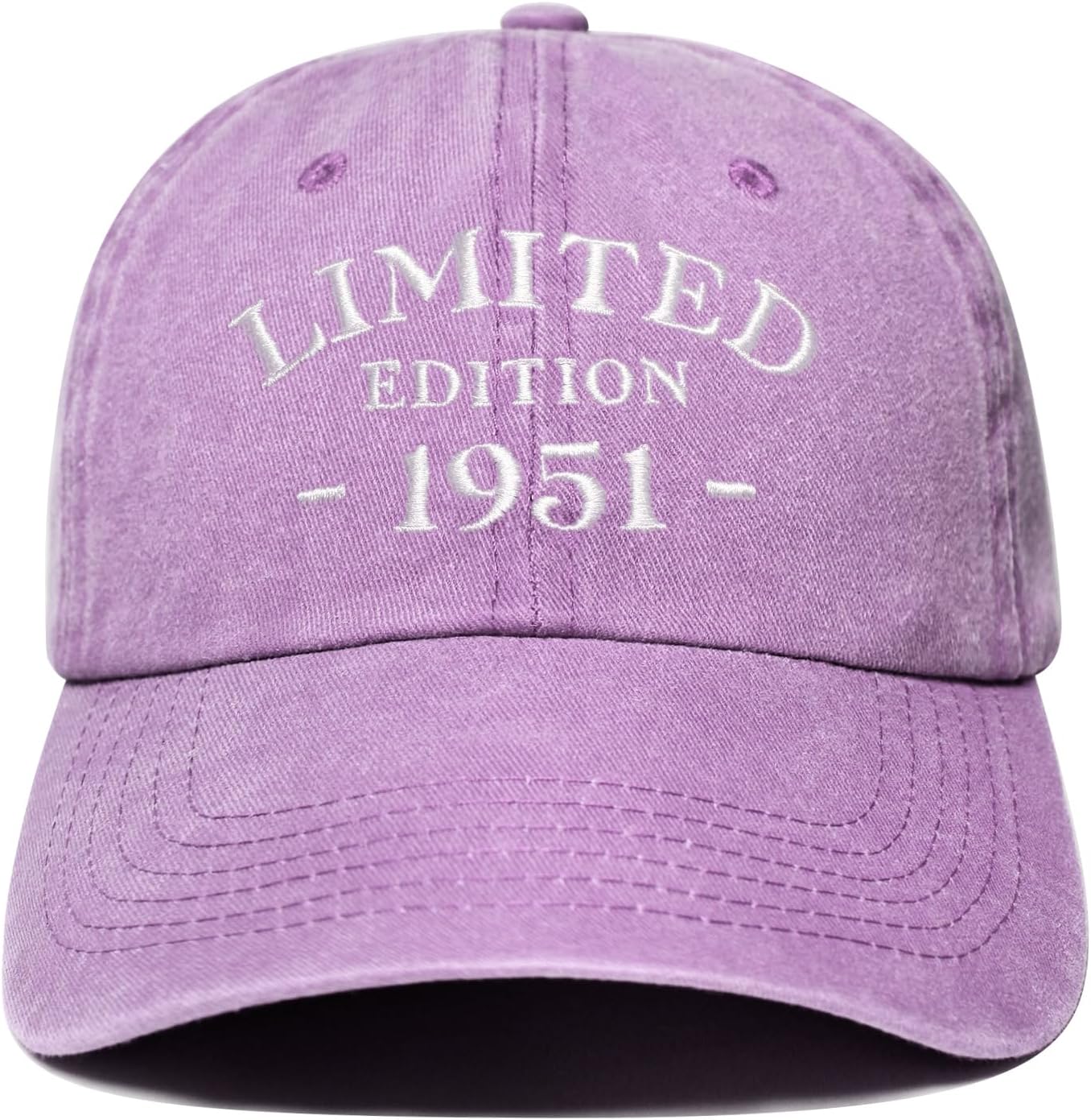 75th Birthday Gifts for Men Women, 75 Year Old Gifts Ideas, Washed Cotton Embroidered Baseball Cap Adjustable
