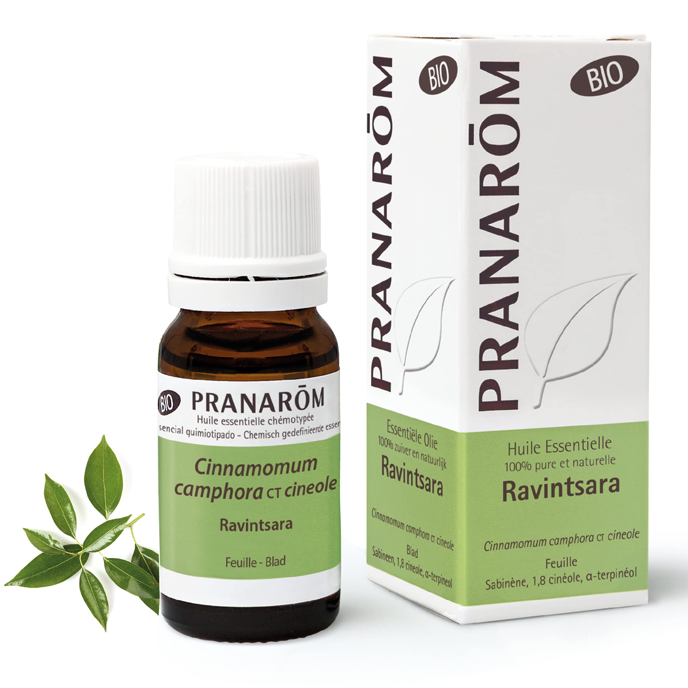 Pranarôm Coffret Les Indispensables Huiles Essentielles - Tea tree, Ravintsara, Menthe Poivrée - 3 x 5 ml