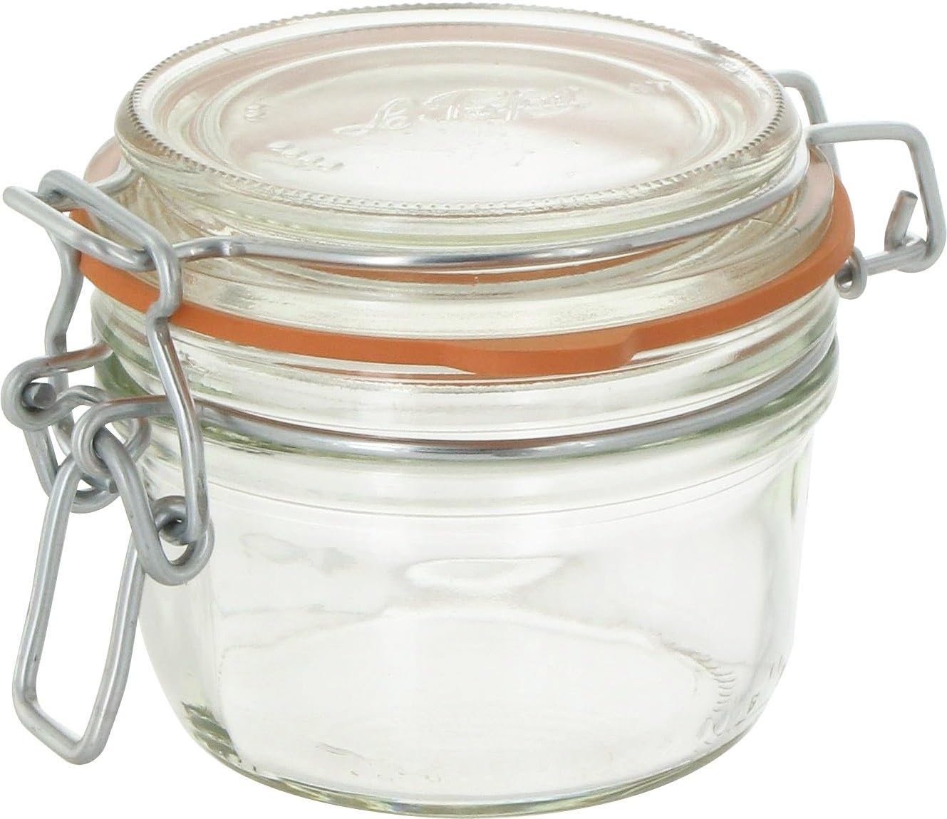 Le Parfait Lot de 6 Terrines en Verre de 125 Grammes Ø 7 cm